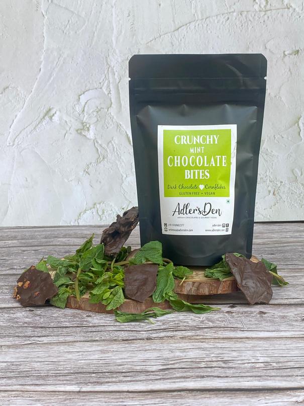 Crunchy Mint Chocolate Bites